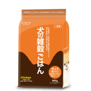 P31-211 犬の雑穀ごはんライト (チキン) 800g【税込み 10%】