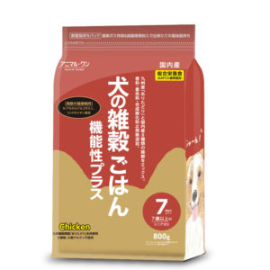 P31-302 犬の雑穀ごはん機能性プラス|セブン (チキン) 800g【税込み 10%】